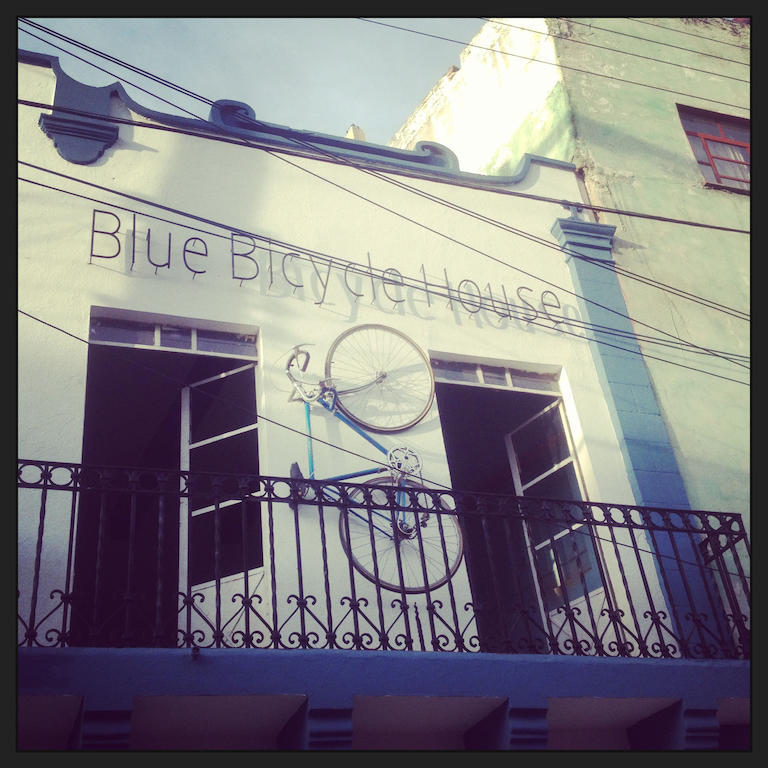 Blue Bicycle House Hostel Queretaro Luaran gambar